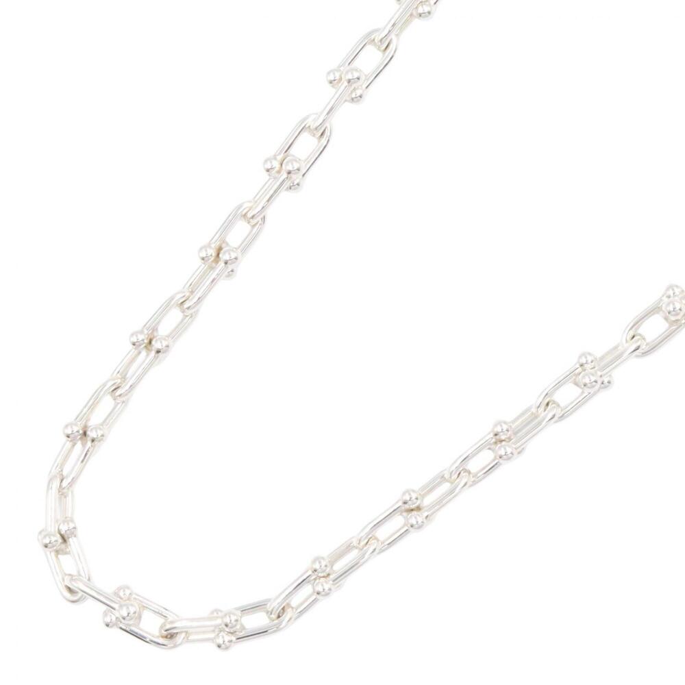 Tiffany & Co. Hardware Small Necklace, Sterling Silver 925, Women's, Tone, 60...